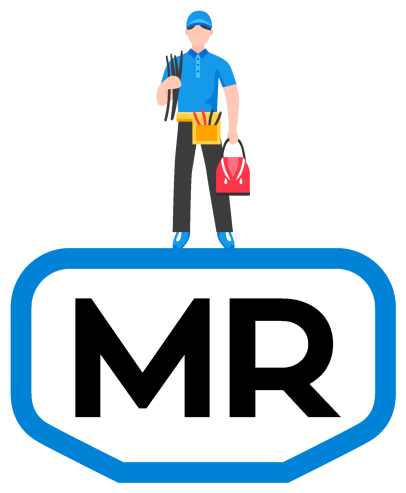 logo servicios de electricidad mr