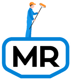 logo servicios de pintura mr lite